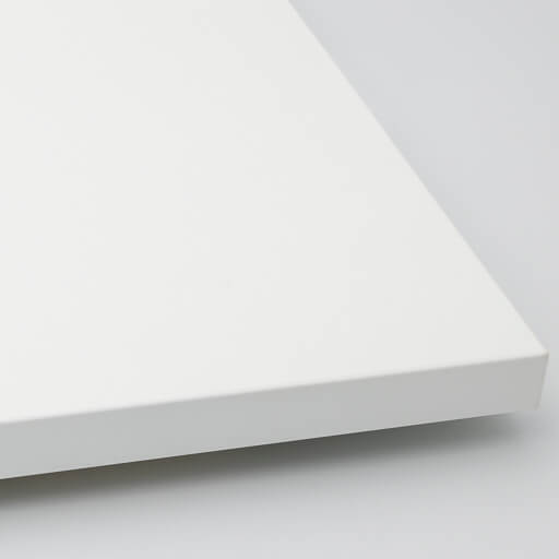 MDF Weiss matt