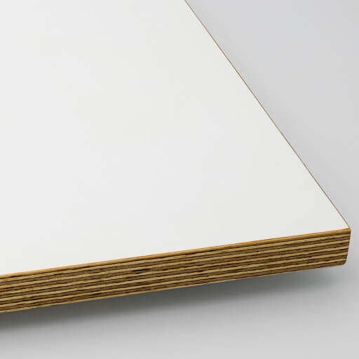 Premium decor White | Plywood edge