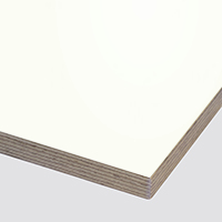 White | Plywood edge